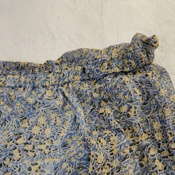 Anthropologie. Floral Off-Shoulder Dress - Picture 6 of 14